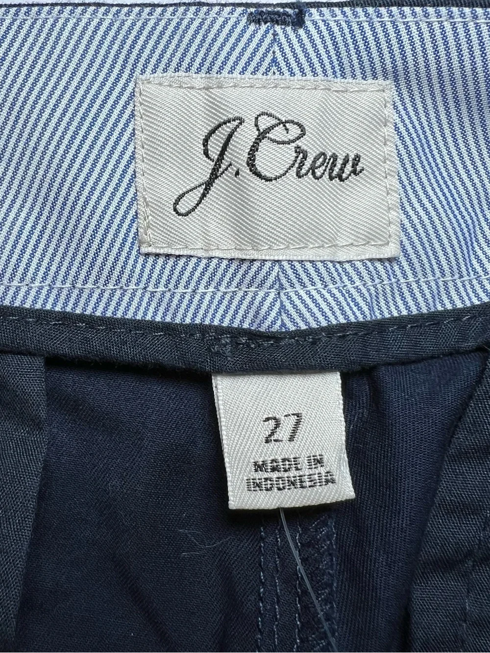 J. Crew Slim Boyfriend Chino mid rise casual women’s pants size 27